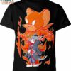 Tom And Jerry Naruto Shirt