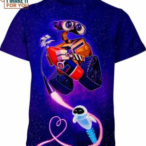 Wall E Shirt, Cartoon Lovers Gift
