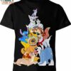 Disney All Dogs Shirt, Gift Ideas For Cartoon Lovers