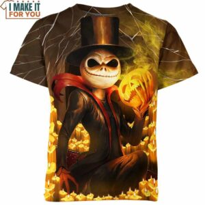 Jack Skellington Pumpkin King Halloween Spectacular All Over Printed Shirt, Halloween Gift Jack Skellington Pumpkin King Halloween Spectacular All Over Printed Shirt, Halloween Gift