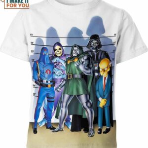 Super Villains Marvel Comics Shirt