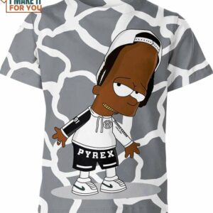 The Simpsons Rap Icons Simpsonized Pyrex Shirt