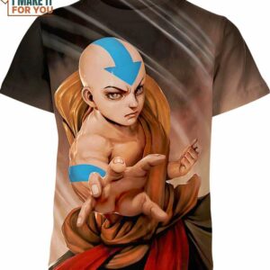 Aang Avatar The Last Airbender Shirt, Cartoon Lover Gifts