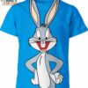 Bugs Bunny Looney Tunes Classic Blue Shirt