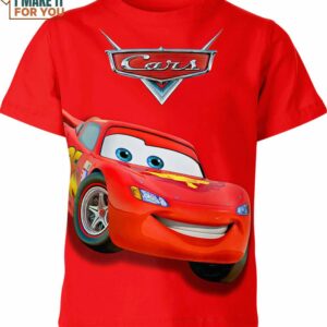Cars 3D Shirt, Holiday Gift Ideas for Cartoon Lovers