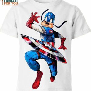 Goofy Captain America Shirt