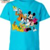 Goofy Pluto Minnie Mickey Donald Shirt