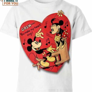 Mickey Mouse And Minnie Mouse Shirt