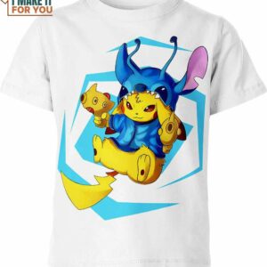 Pikachu Sticth Shirt