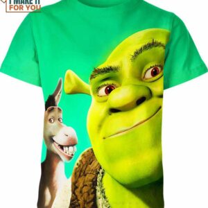 Shrek Shirt, Cartoon Lover Gifts for Him