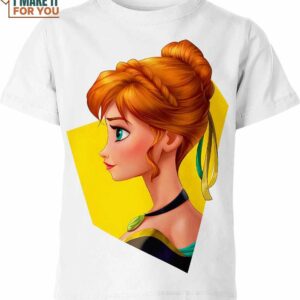 Anna Frozen Shirt, Top Cartoon Lover Gifts for Her