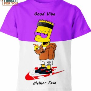 Bart Simpson Nike Adidas Shirt