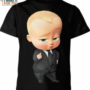 Boss Baby Cute Shirt, Best Cartoon Lovers Gift for Kids