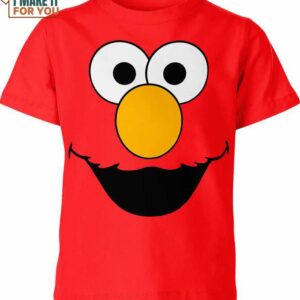 Elmo Sesame Street Shirt, Best Gifts for Cartoon Lovers