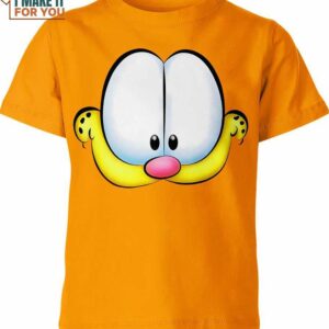 Garfield Funny Face Shirt, Gift Ideas For Cartoon Lovers