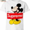 Mickey Mouse Supreme White Shirt