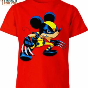 Mickey Mouse Wolverine Shirt