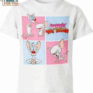 Pinky And The Brain Logo Shirt