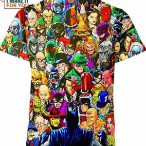 Batman DC Comics Shirt, DC Comics Gifts for the Superhero Lover
