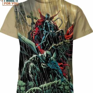 Batman Spawn Comics Shirt, Perfect Holiday Gift Ideas For DC Fans