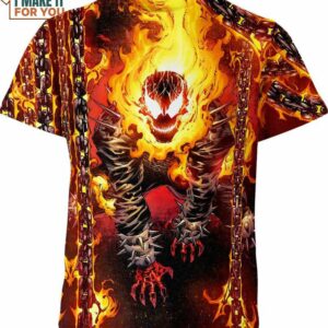 Ghost Rider Shirt, Unique DC Comics Gifts, Cool DC Comics Gifts