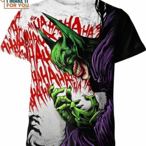 Joker Batman DC Comics Shirt, DC Comics Gifts for the Superhero Lover