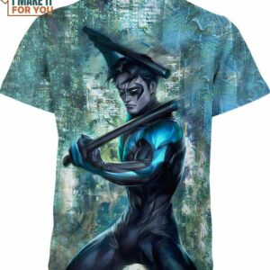 Nightwing Dick Grayson DC Comics Shirt, Must-Have DC Comics Merchandise Gifts