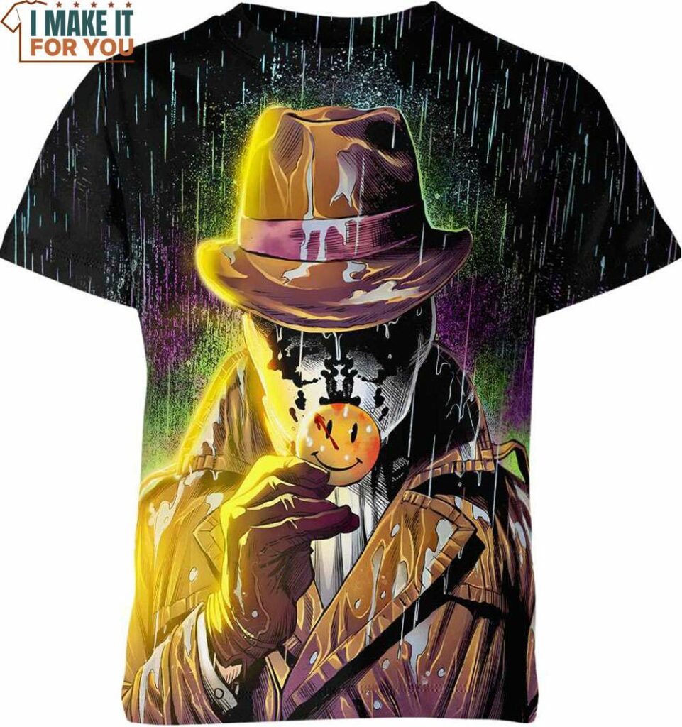 Rorschach DC Comics Shirt, Perfect Holiday Gift Ideas For DC Fans