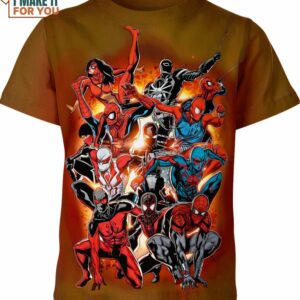 All Spider Man Shirt, Gifts for DC Comics Fans