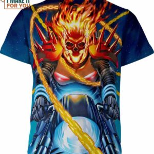 Cosmic Ghost Rider Shirt, Unique Gift Ideas for DC Comics Lovers