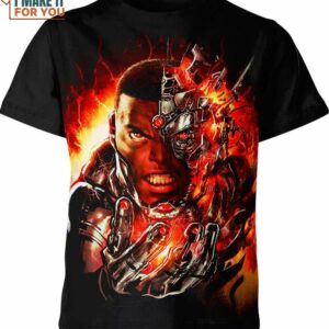 Cyborg DC Comics Shirt, DC Comics-Inspired Gifts