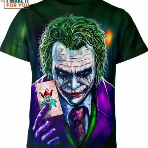 Joker DC Comics Shirt, DC Comics Gifts for Adults & Kids
