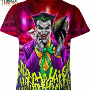 Joker DC Comics Shirt, Gifts for DC Comics Fans