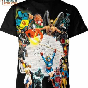 Justice League DC Comics Shirt, DC Comics Collector’s Gifts