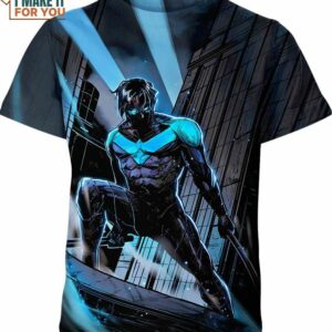 Nightwing Dick Grayson DC Comics Shirt, Ultimate Gift Guide for DC Comics Admirers