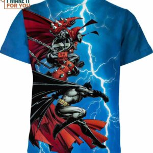 Spawn Batman Comics Shirt, Unique DC Comics Gifts