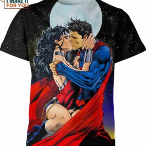 Superman Wonder Woman DC Comics Shirt, Best DC Comics Gifts for Die-Hard Fans