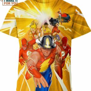 The Flash Family DC Comics Shirt, Gifts for DC Comics Fans