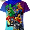 The Justice League DC Comics Shirt, Gifts for Men Who Love Comics