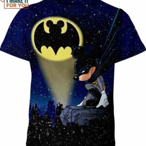 Batman Mickey Mouse DC Comics Shirt, Gifts for DC Comics Fans
