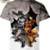 Batman Wolverine DC Comics Shirt, Best DC Comics Gifts for Die-Hard Fans