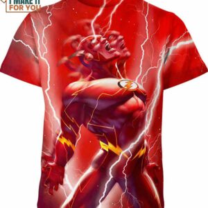 Flash DC Comics Shirt, DC Comics Gifts for Adults & Kids