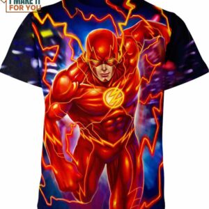 Flash DC Comics Shirt, DC Comics Gifts for the Superhero Lover