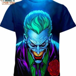 Joker DC Comics Shirt, Gifts for DC Comics Enthusiasts