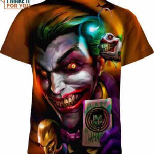 Joker DC Comics Shirt, Perfect Holiday Gift Ideas For DC Fans
