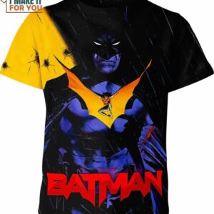 Batman Robin DC Comics Shirt, DC Comics Gifts for Adults & Kids