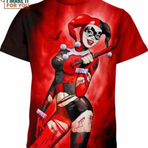 Harley Quinn DC Comics Shirt, Unique Gift Ideas for DC Comics Lovers