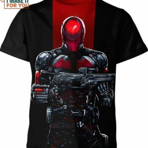 Red Hood Jason Todd DC Comics Shirt, Gifts for DC Comics Fans