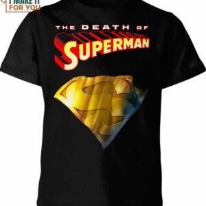Superman Logo DC Comics Shirt, DC Comics Gifts for Adults & Kids