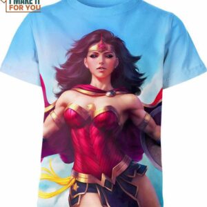 Wonder Woman DC Comics Shirt, Special DC Comics Themed Gifts